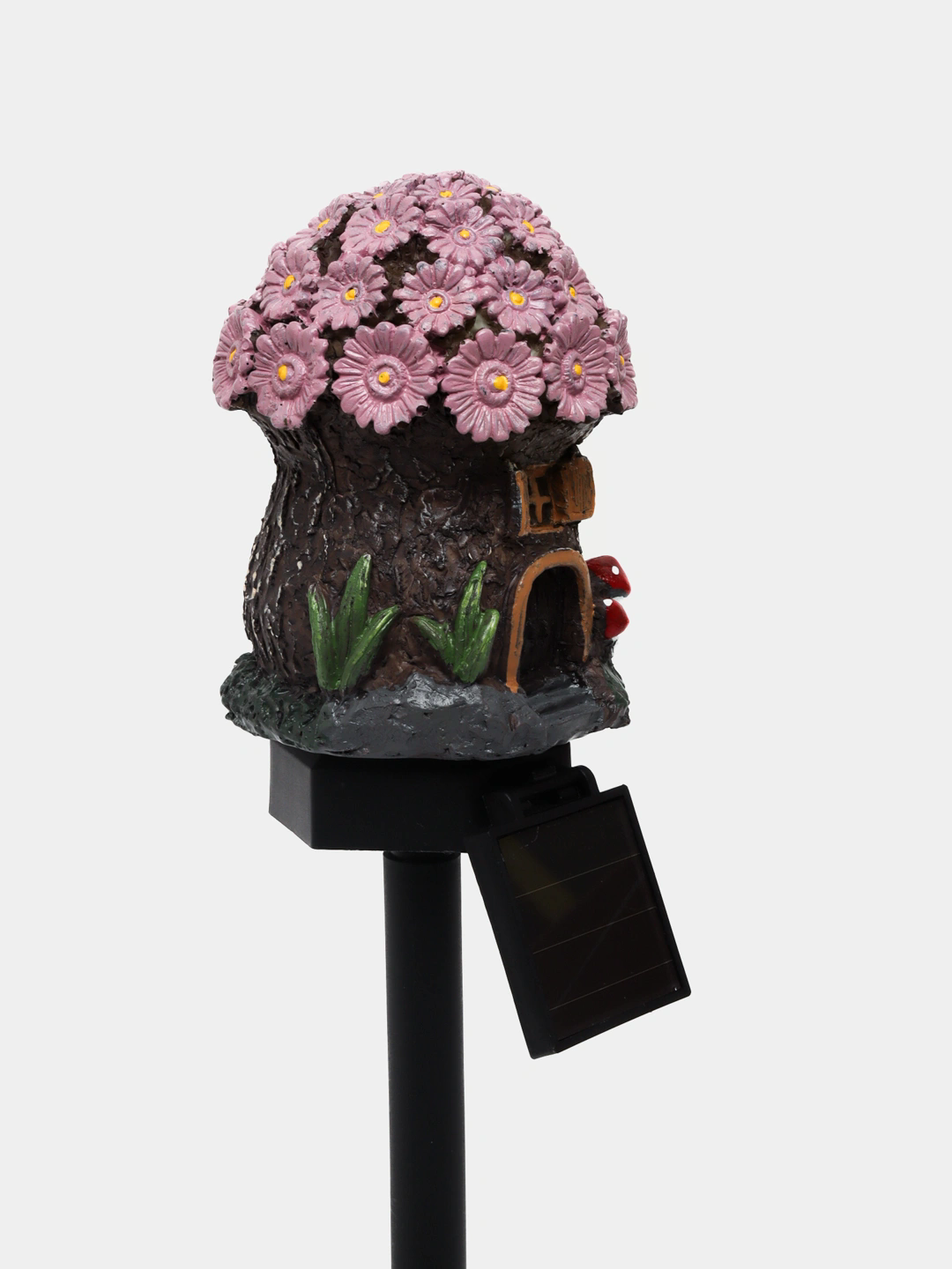 Садовий ліхтар на сонячній батареї Казковий будиночок у формі гриба - мініатюра 4