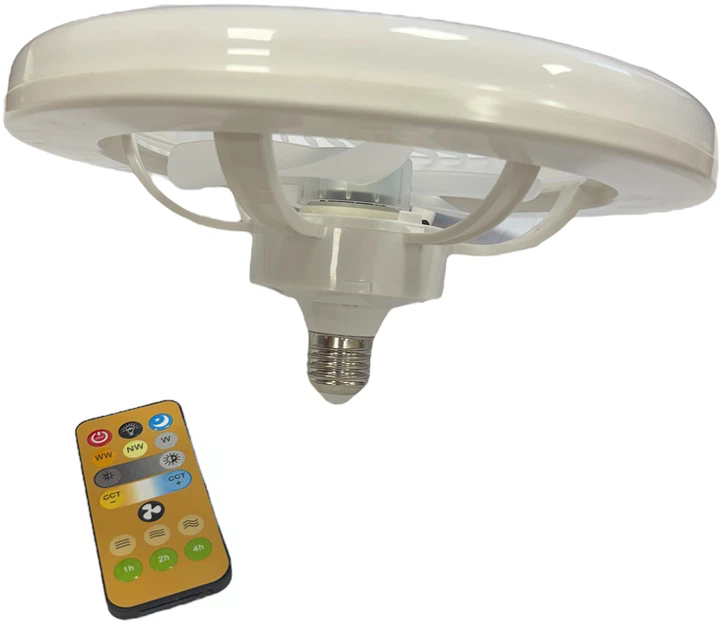 Лампа LED з вентилятором у патрон AY1039 - мініатюра 6