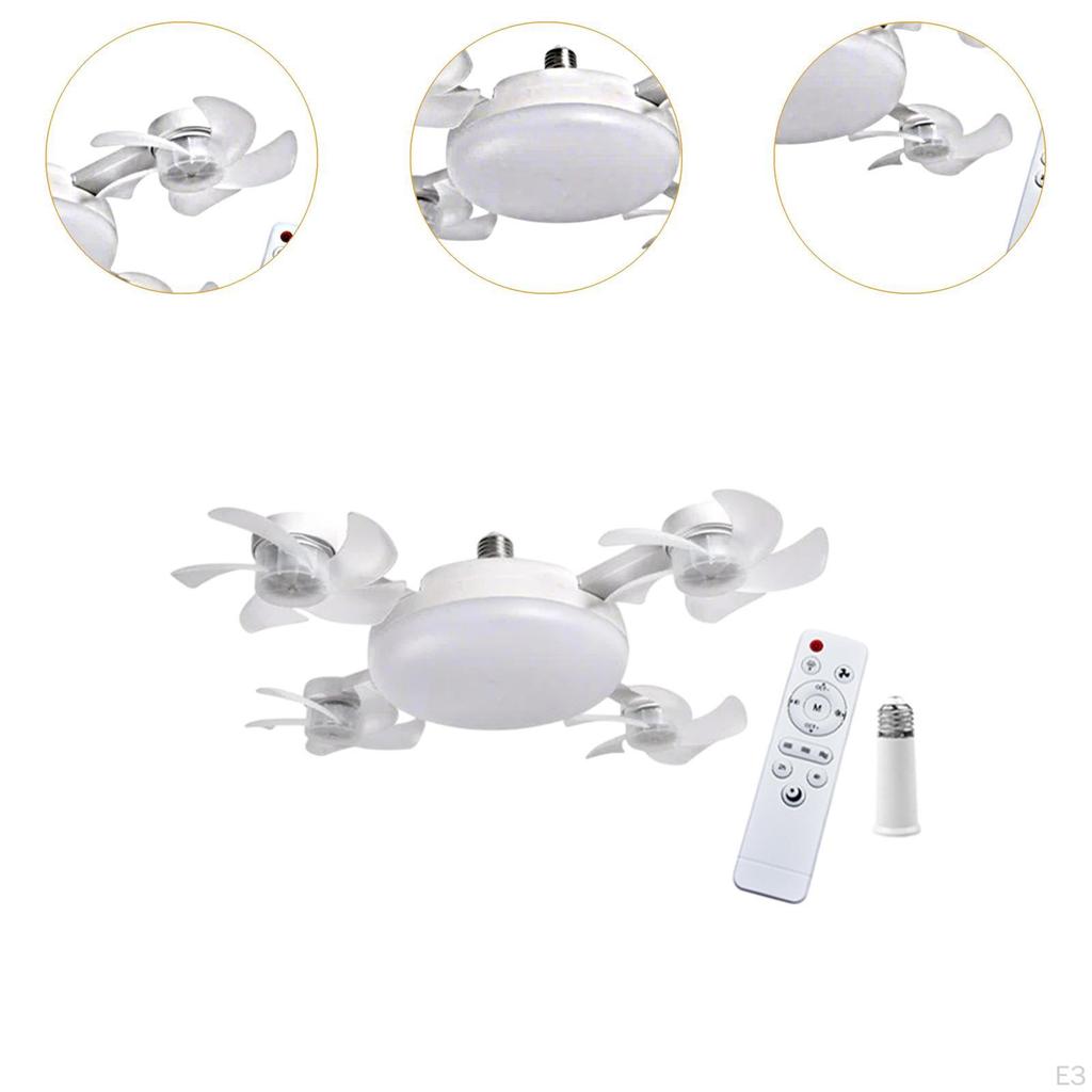 Лампа LED з вентилятором у патрон E27 AY1053 - мініатюра 8