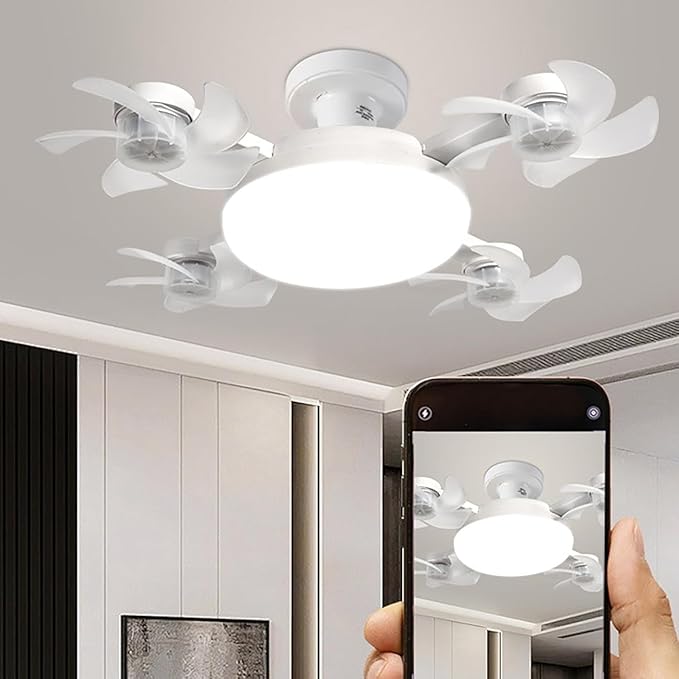 Лампа LED з вентилятором у патрон E27 AY1053 - мініатюра 9