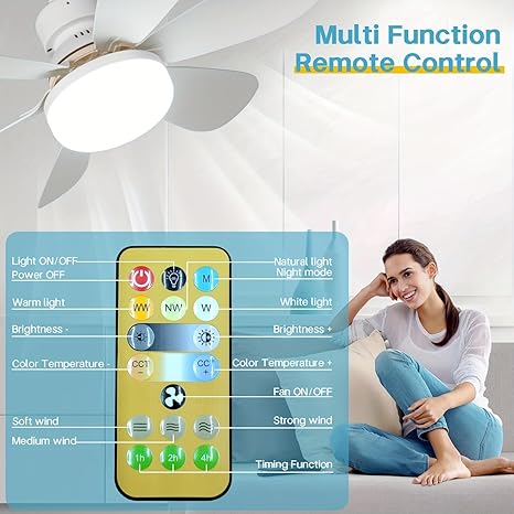 Лампа LED з вентилятором у патрон E27 AY1056 - мініатюра 7