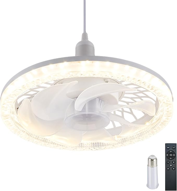 Лампа LED з вентилятором у патрон AY1035 - мініатюра 1