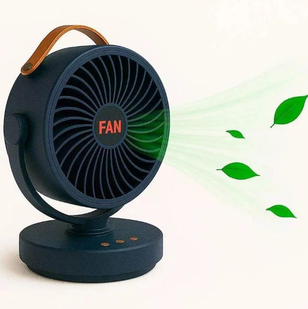 Міні вентилятор настільний портативний Mini Fan VU-05/FS-25 - мініатюра 3