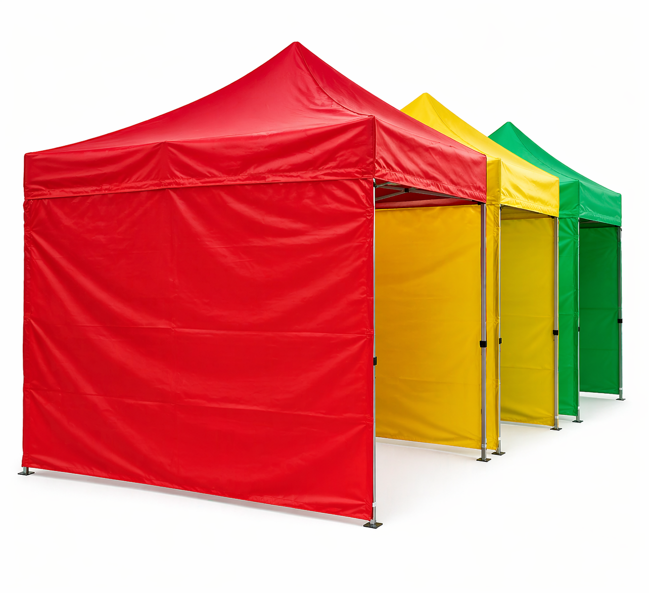 Бокова стінка 6 м для шатра 2х2 м • Суцільна захисна стінка для торгового шатра, тенту та павільйону