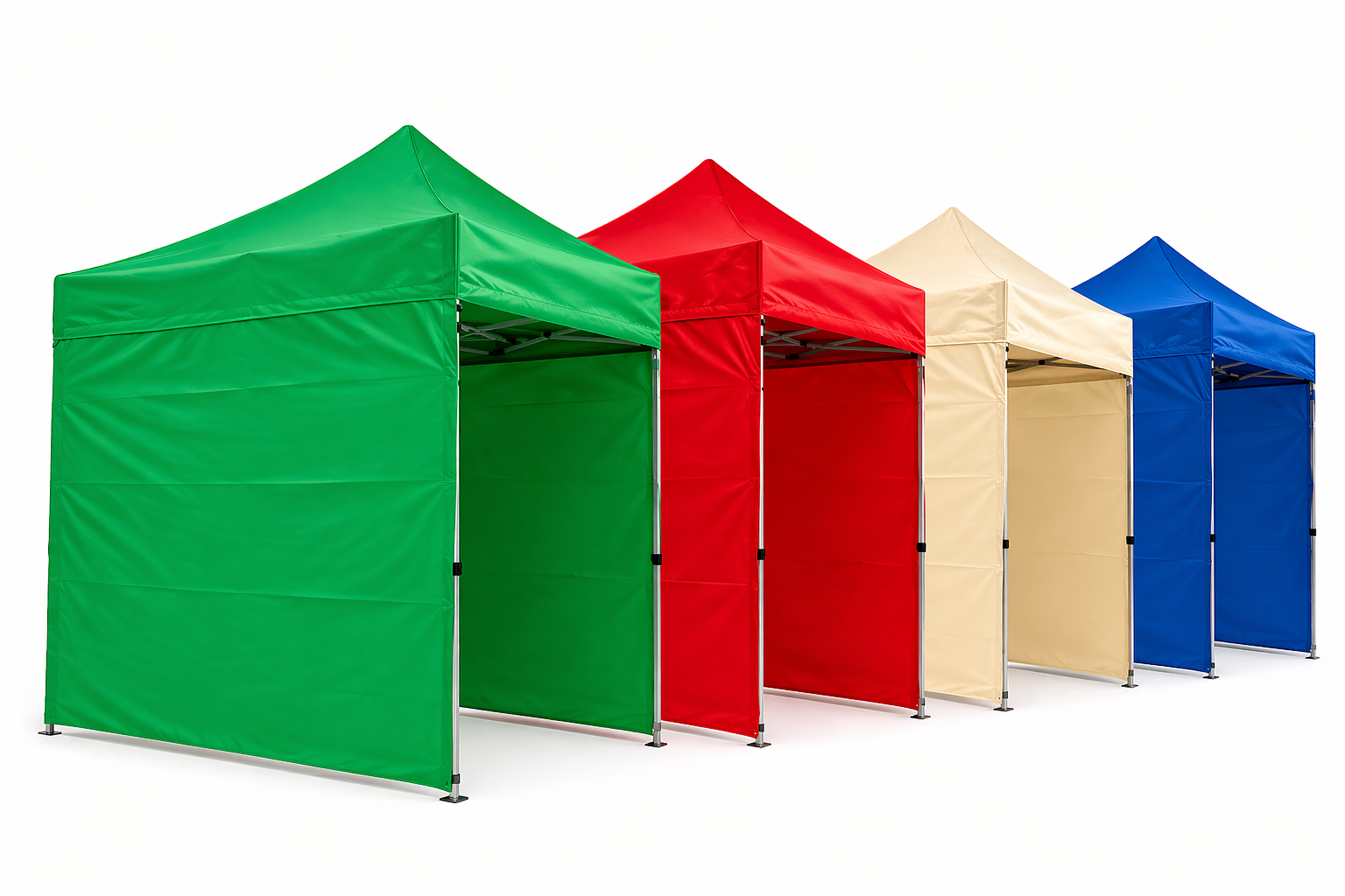 Бокова стінка 7 м для шатра 2х3 м • Суцільна захисна стінка для торгового шатра, тенту та павільйону