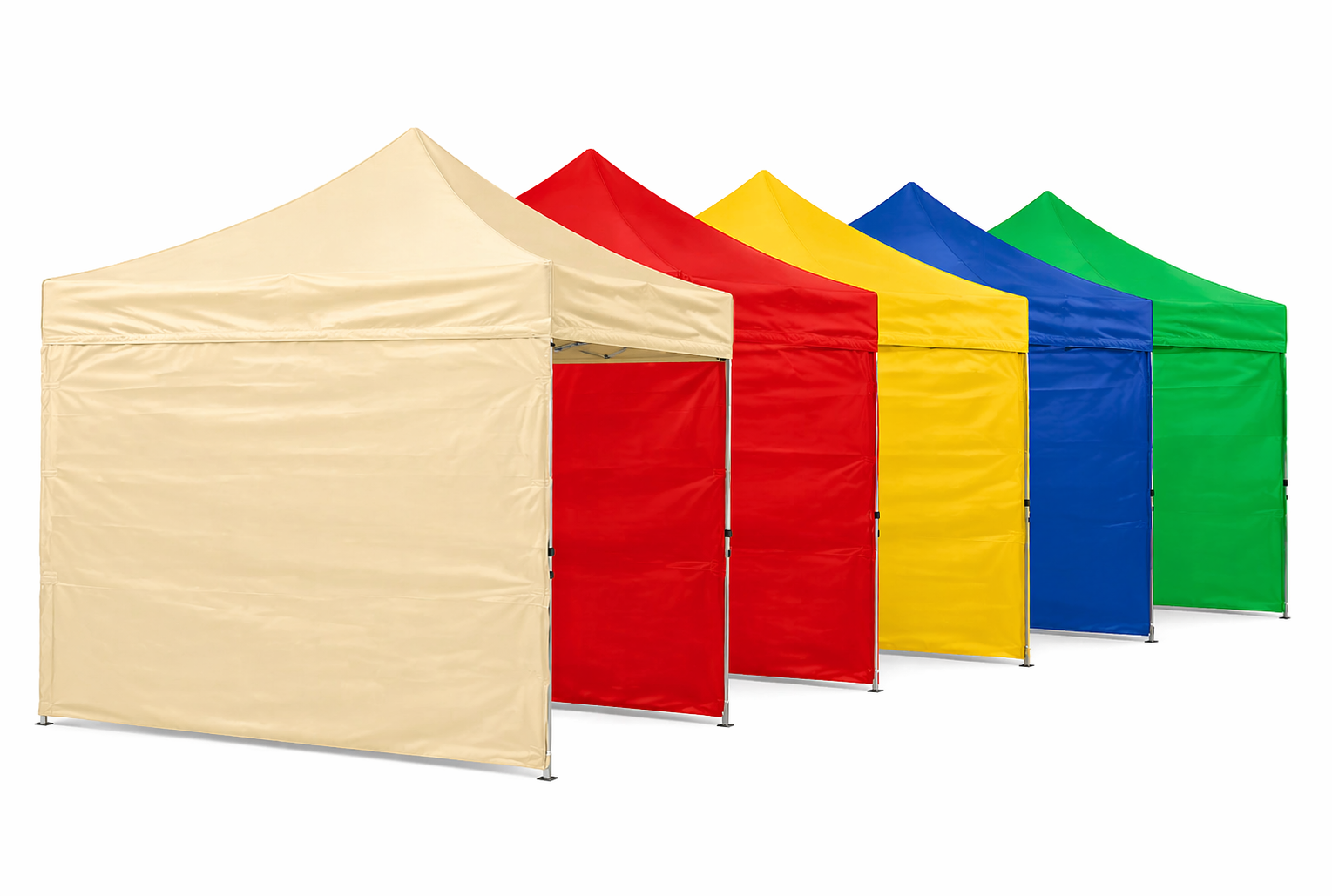 Бокова стінка 9 м для шатра 3х3 м • Суцільна захисна стінка для торгового шатра, тенту та павільйону