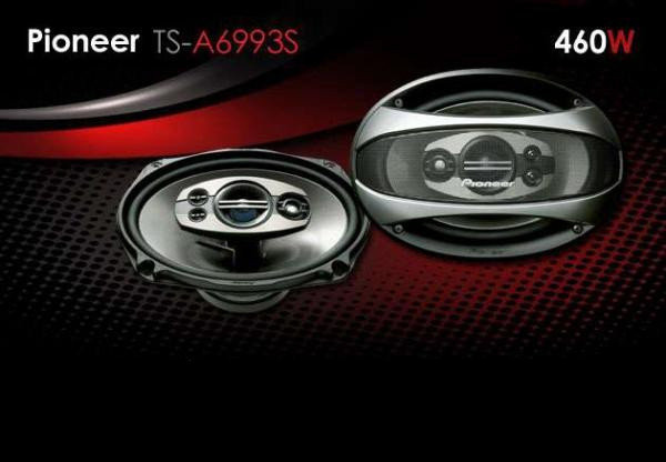 Автомобільна акустика Pioneer TS-A6993S Овальні колонки в авто - мініатюра 4