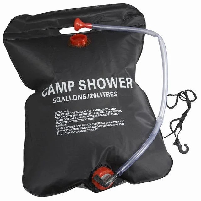 Літній душ дачний переносний похідний CAMP SHOWER 20 літрів / Душ для дачі підвісний - мініатюра 4
