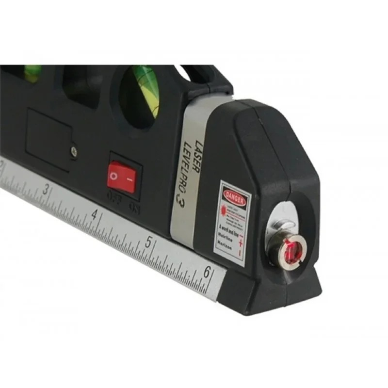 Лазерний рівень із вбудованою рулеткою Laser Level Pro 3 Нівелір будівельний - мініатюра 4
