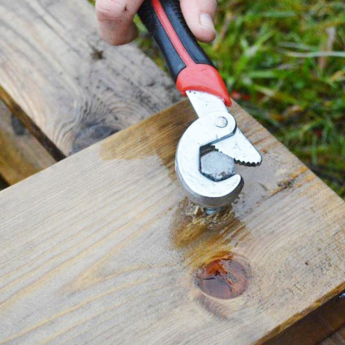 Універсальний гайковий ключ Snap N Grip із смарт-головками для гайок усіх розмірів - мініатюра 3