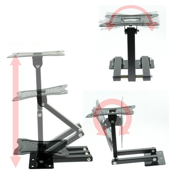 Кронштейн для телевізора Vesa HDL-117В ∙ Настінне кріплення для плазми монітора діагоналлю 14-42 дюйми - мініатюра 8