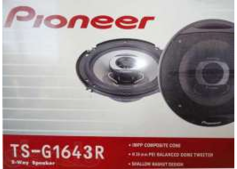 Акустика Pioneer TS-1643s Автомобільні колонки - динаміки в машину - мініатюра 3