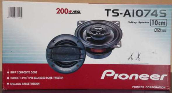 Колонки автомобільні TS-A1074S Автоакустика - динаміки в авто - мініатюра 8