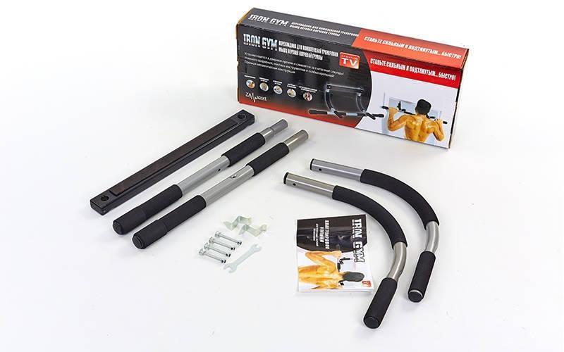 Турник Iron Gym ∙ Тренажер для дому, 94x44x17,3см - мініатюра 4