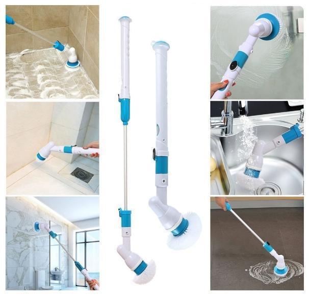 Електрична щітка Spin Scrubber з насадками для збирання та чищення всіх поверхонь - мініатюра 3