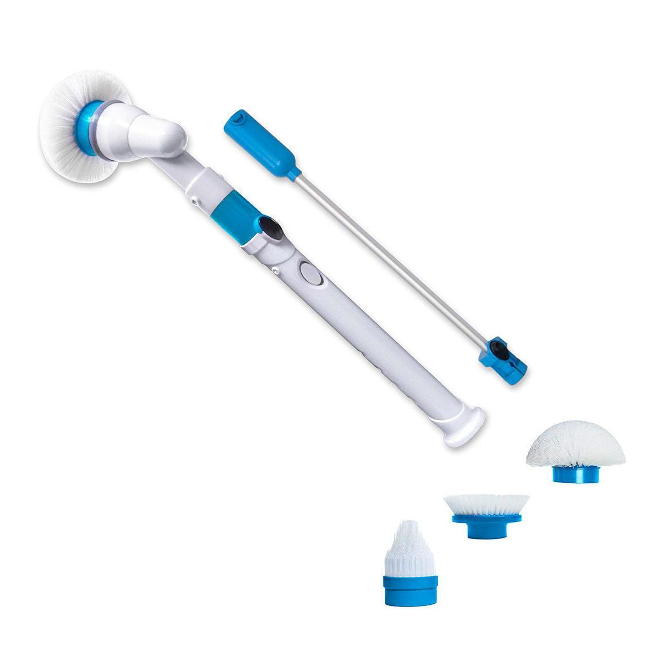 Електрична щітка Spin Scrubber з насадками для збирання та чищення всіх поверхонь - мініатюра 4