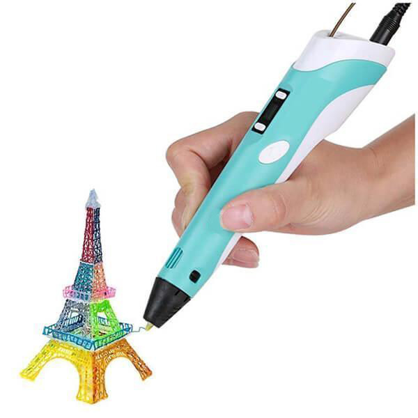 3D ручка для дітей з дисплеєм 3D Pen-2 Дитячий набір для творчості 3д - мініатюра 5