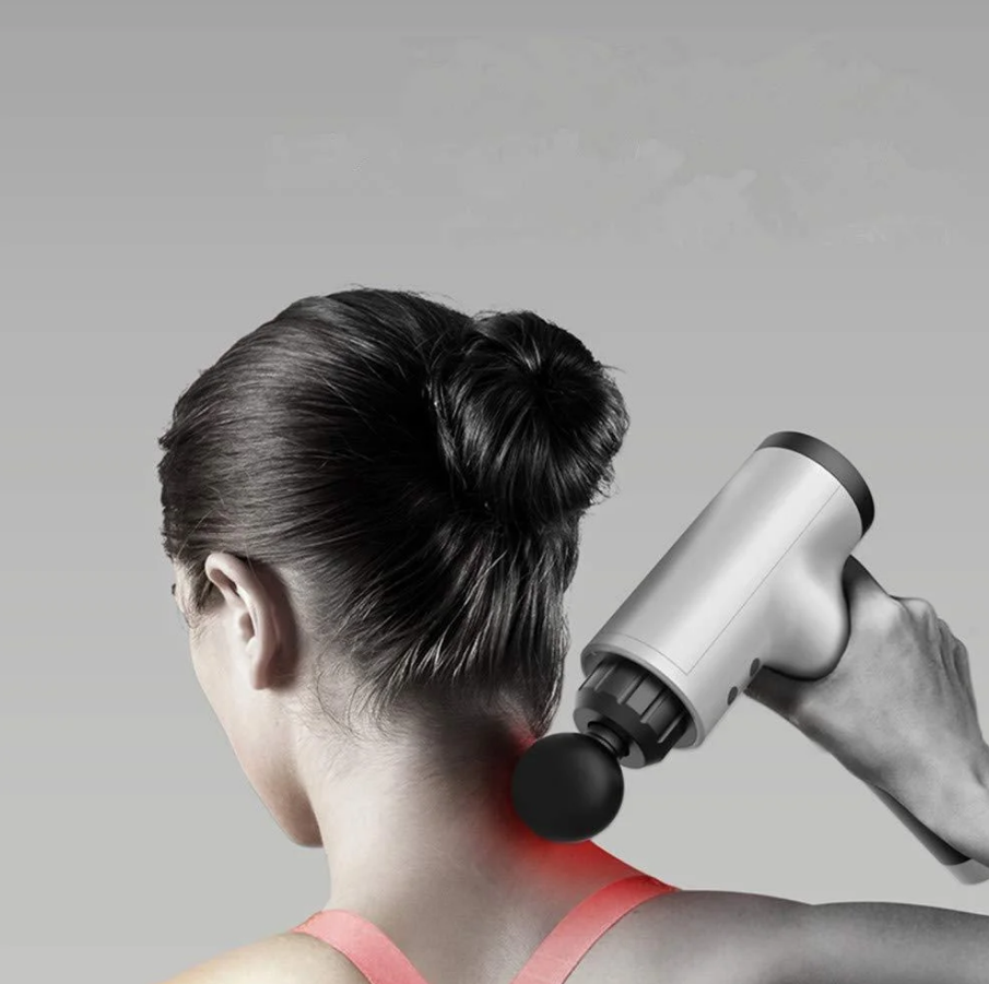 Масажер - пістолет для м'язів Fascial Gun HF-280 ∙ Ручний м'язовий вібромасажер - мініатюра 6