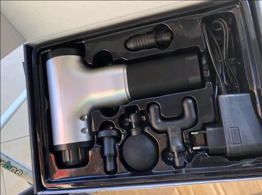 Масажер - пістолет для м'язів Fascial Gun HF-280 ∙ Ручний м'язовий вібромасажер - мініатюра 8