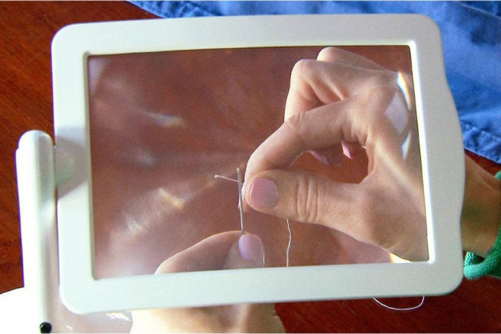 Настільна лупа з підсвічуванням Brighter Viewer Збільшувальне скло - мініатюра 4