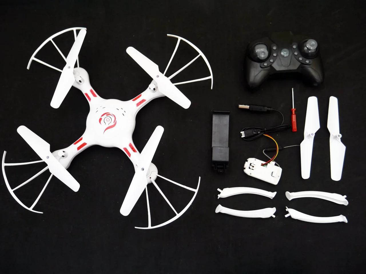 Квадрокоптер QY66-X05 Літаючий дрон з WiFi камерою на пульті керування - мініатюра 3