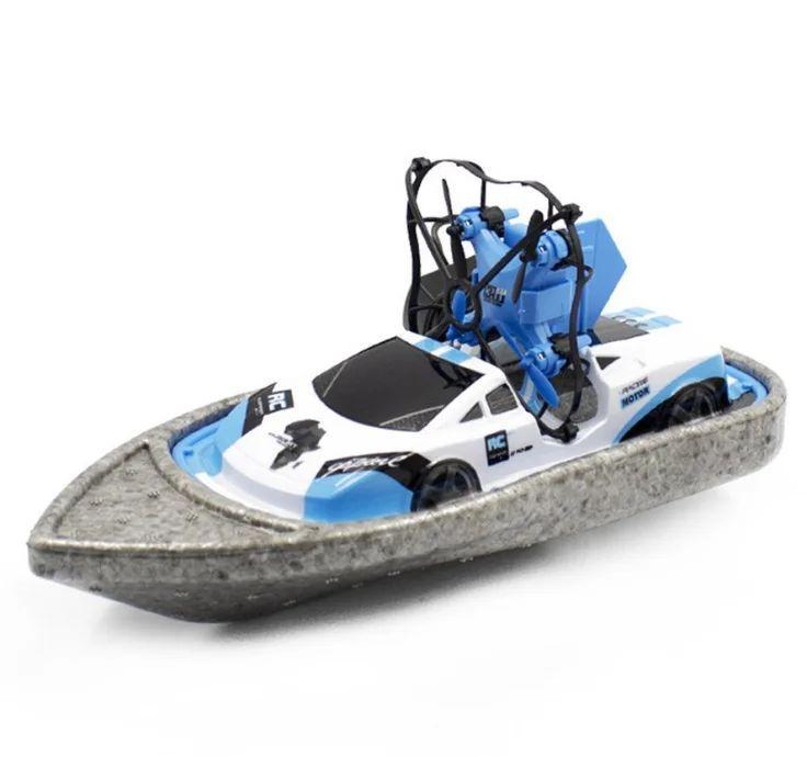 Інтерактивна дитяча іграшка Катер дрон - машинка - квадрокоптер 3 в 1 ∙ Човен BOLT CH405 на радіокеруванні - мініатюра 3