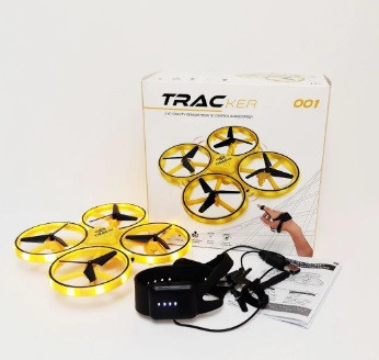 Квадрокоптер Літаючий міні дрон - тарілка Trac KFR-001 з дистанційним керуванням жестами від браслета - мініатюра 3