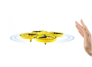 Квадрокоптер Літаючий міні дрон - тарілка Trac KFR-001 з дистанційним керуванням жестами від браслета - мініатюра 8