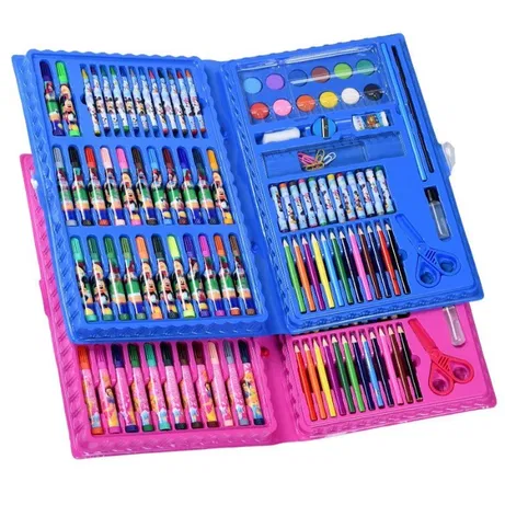 Дитячий набір для малювання, 86 предметів ∙ Набір для творчості в пеналі