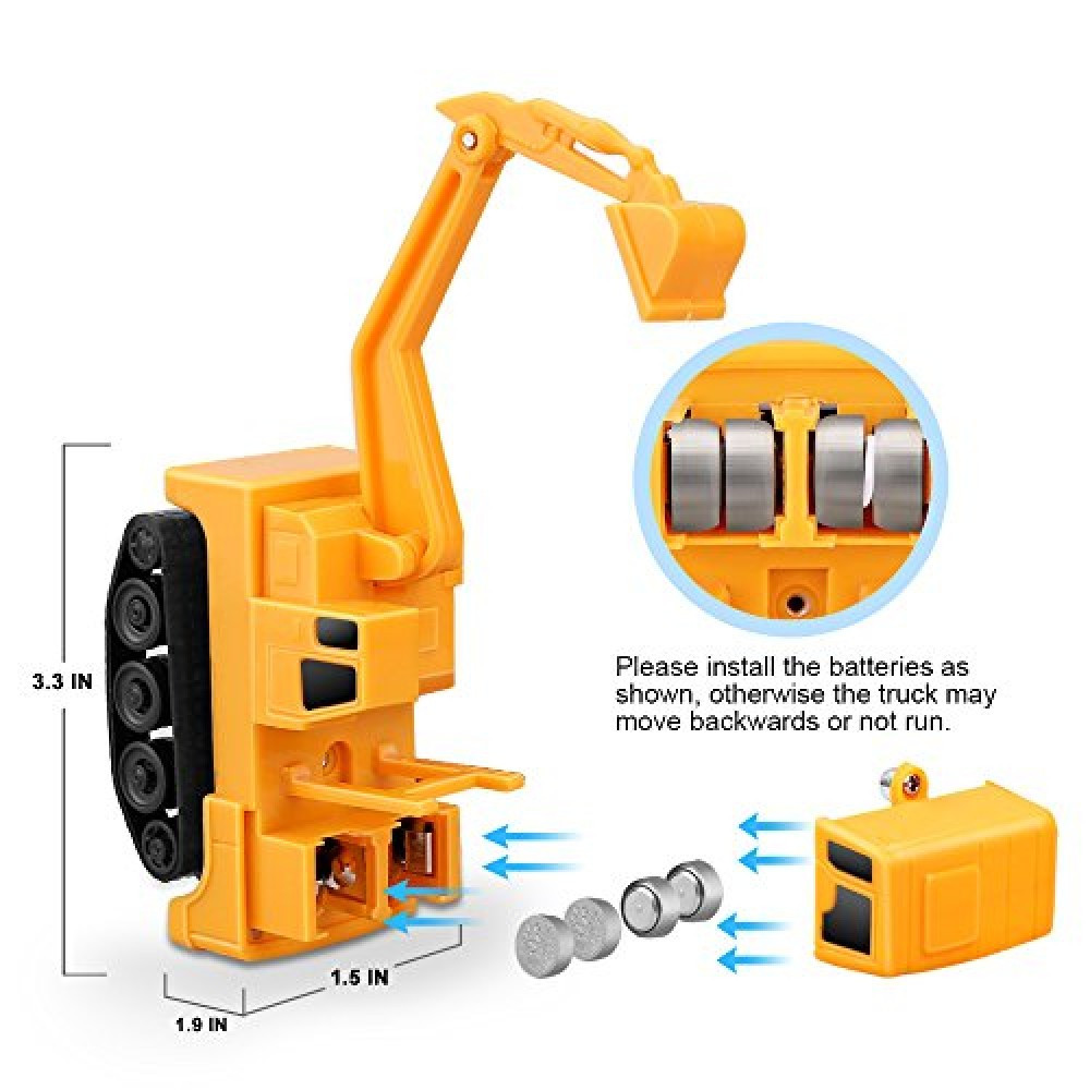 Індуктивна машинка Inductive Truck ∙ Дитяча іграшка індуктивний автомобіль - мініатюра 4