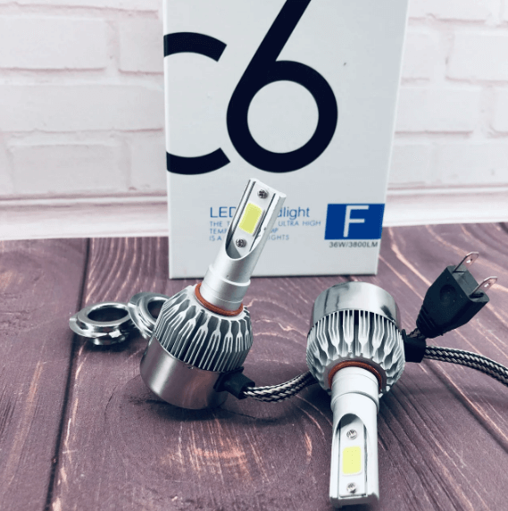 C6-H7 Комплект світлодіодних автомобільних LED ламп - мініатюра 4