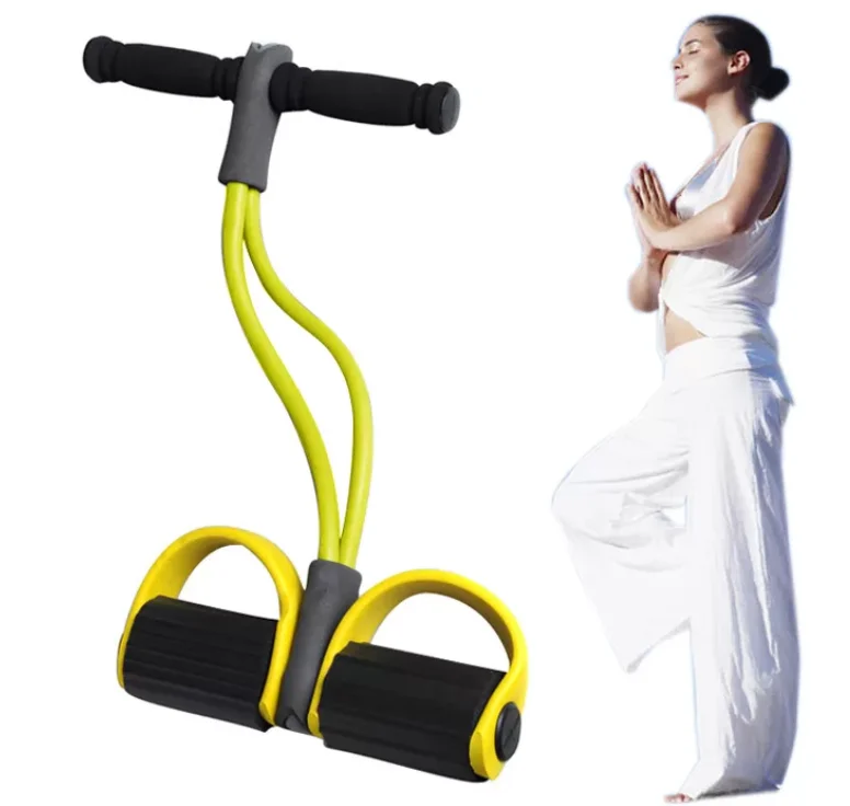 Домашній силовий тренажер – еспандер для тіла Body Trimmer | Гумовий тренажер для дому - мініатюра 4