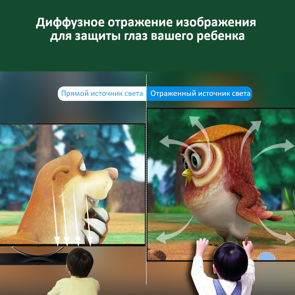 Дитячий міні-проектор YG220 Портативний домашній проектор Android FULL HD - мініатюра 10