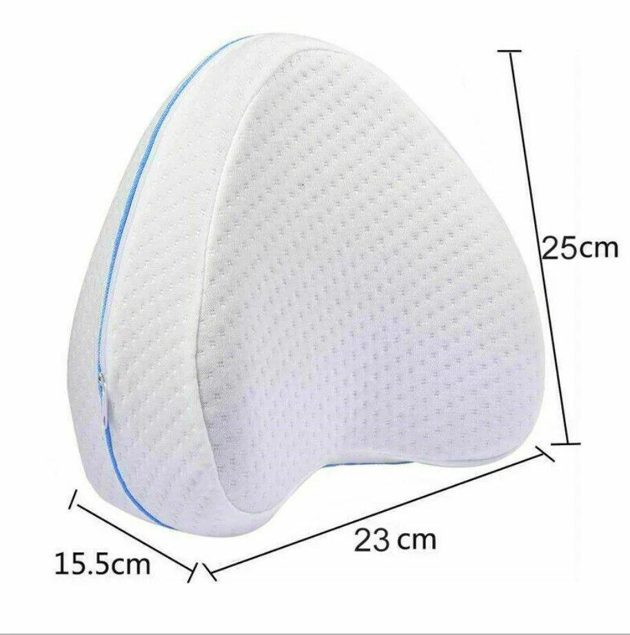 Ортопедична подушка для ніг Contour Leg Pillow гіпоалергенна подушка з пам'яттю - мініатюра 3