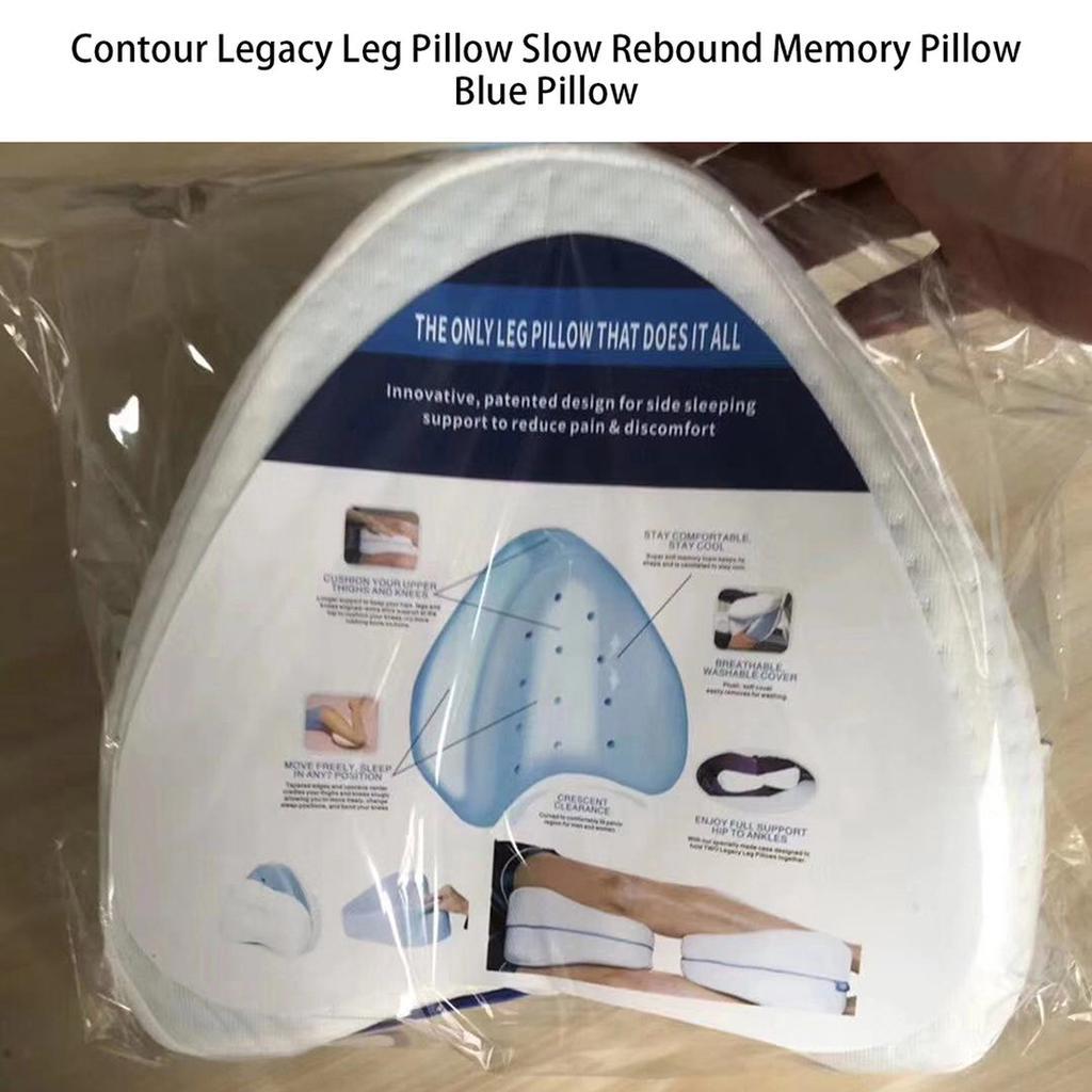 Ортопедична подушка для ніг Contour Leg Pillow гіпоалергенна подушка з пам'яттю - мініатюра 6