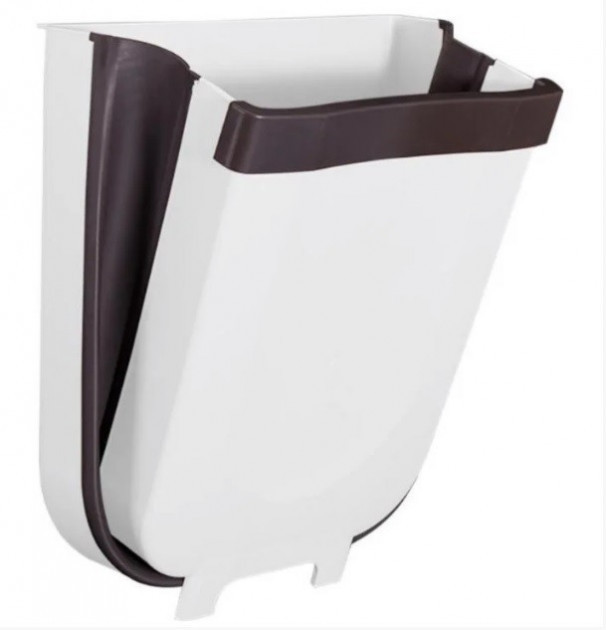 Складне відро - контейнер для сміття Foldable Hanging Garbage Bin ∙ Підвісний кошик для відходів