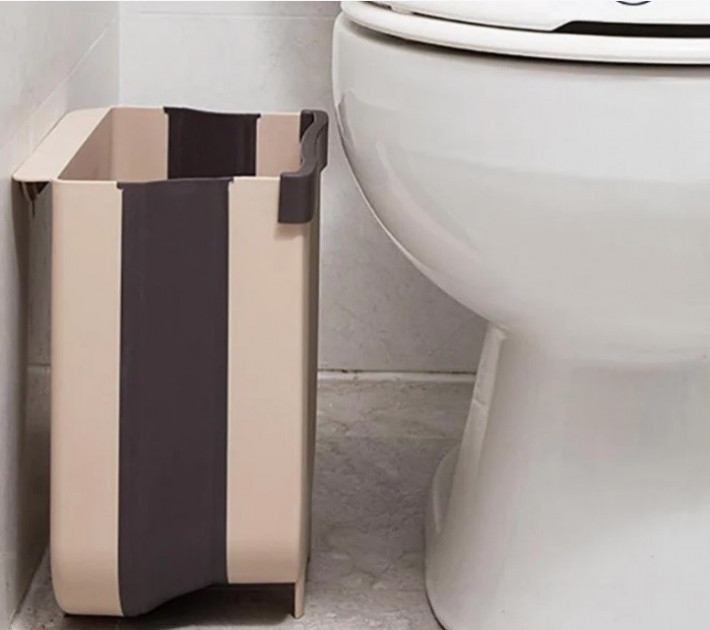 Складне відро - контейнер для сміття Foldable Hanging Garbage Bin ∙ Підвісний кошик для відходів - мініатюра 6