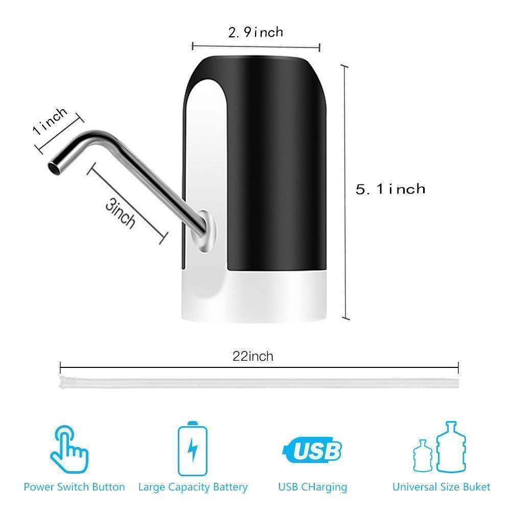 Сенсорна насадка на пляшку CLEANING PUMP Помпа диспенсер для кулера - мініатюра 4