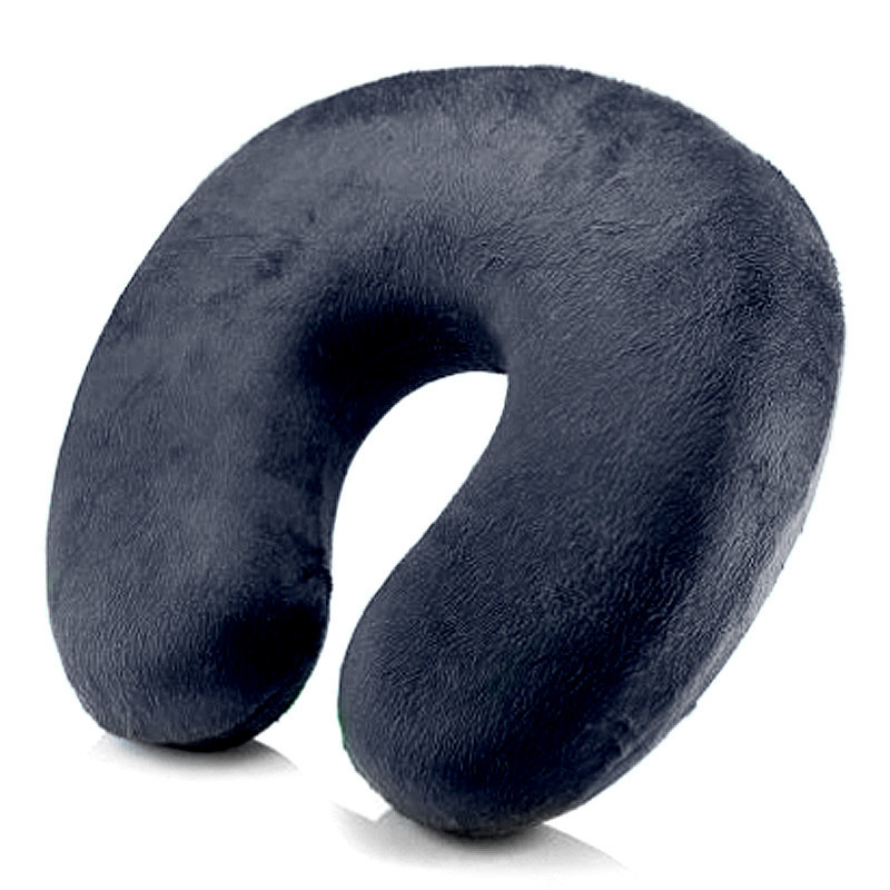 Подушка дорожня Memory Foam Travel Pillow Ортопедична подушка Підкова, Подушка в Літак для Авто