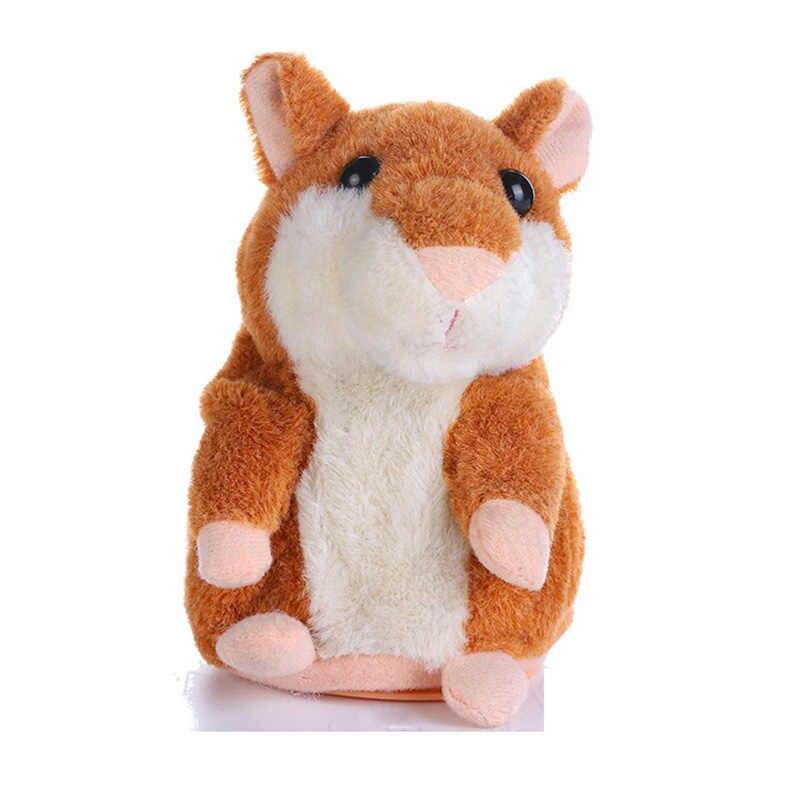 Розмовляющий хом'як-повторюшка Дитяча інтерактивна м'яка іграшка - мініатюра 2