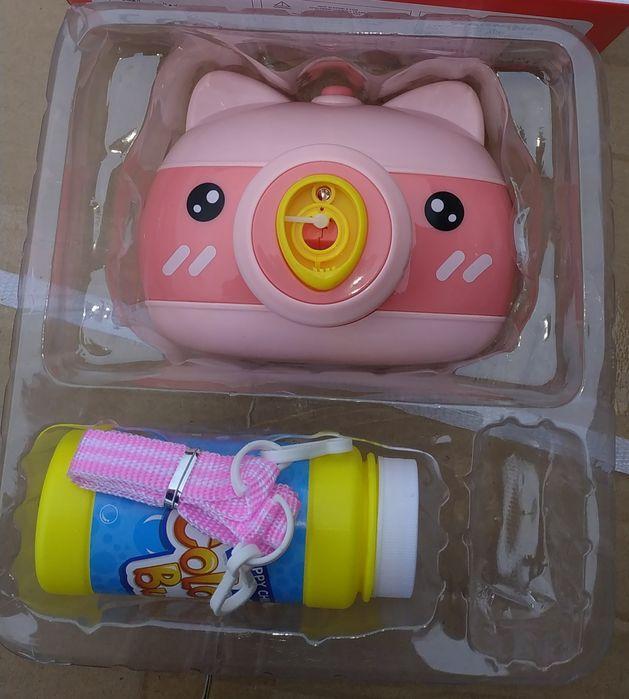 Дитячий фотоапарат для мильних бульбашок Bubble Camera Генератор мильних бульбашок - мініатюра 3