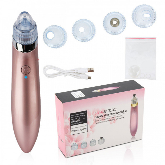 Апарат для вакуумного чищення пор обличчя Plymex XN-8030 від чорних точок та вугрів - мініатюра 4