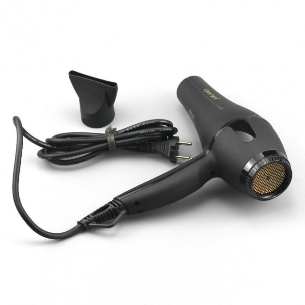 Фен для волосся Gemei Gm-1763 Професійний потужний фен, 2400W - мініатюра 3