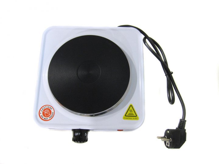 Настільна електроплита Domotec MS-5821 на одну конфорку дискова електрична плитка - мініатюра 4