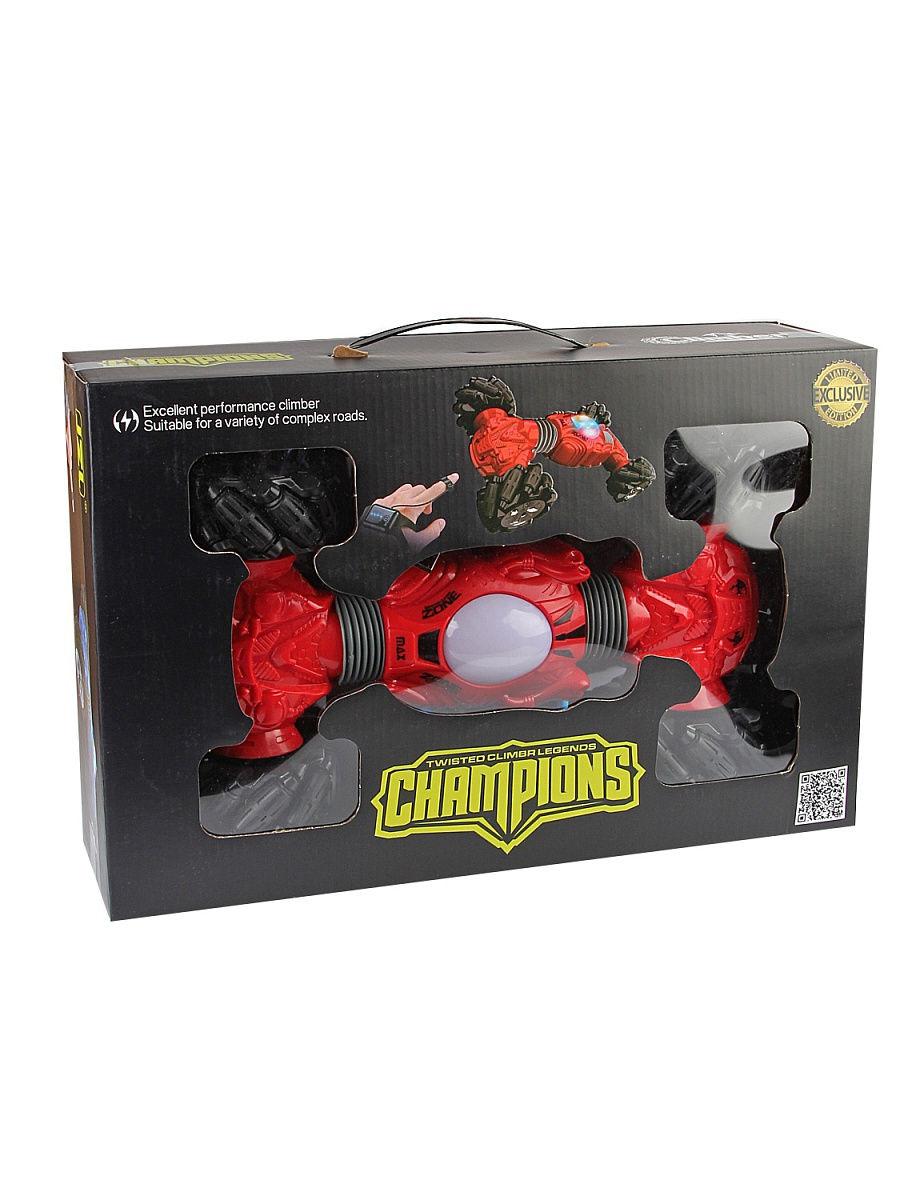 Дитяча гоночна машинка - перевертень Champions 2766 з керуванням жестами ∙ Радіокерована іграшка - всюдихід