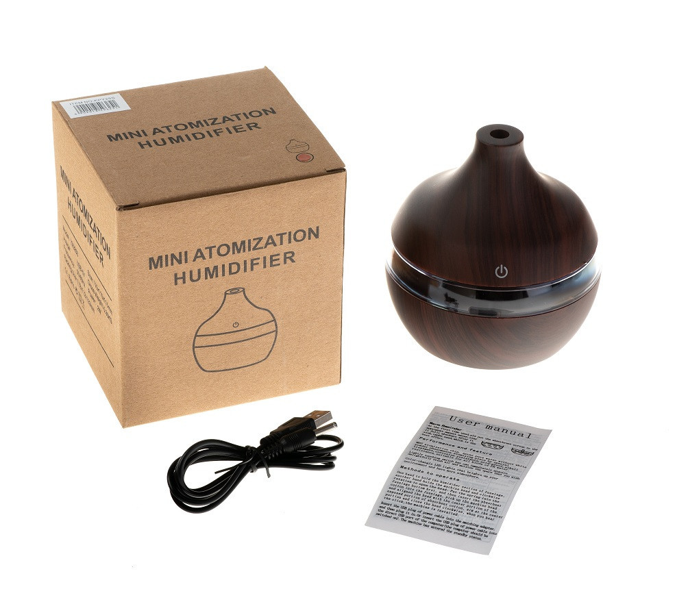 Зволожувач повітря Mini Atomization Humidifier з підсвічуванням ∙ Ультразвуковий кліматичний міні зволожувач для будинку - мініатюра 9