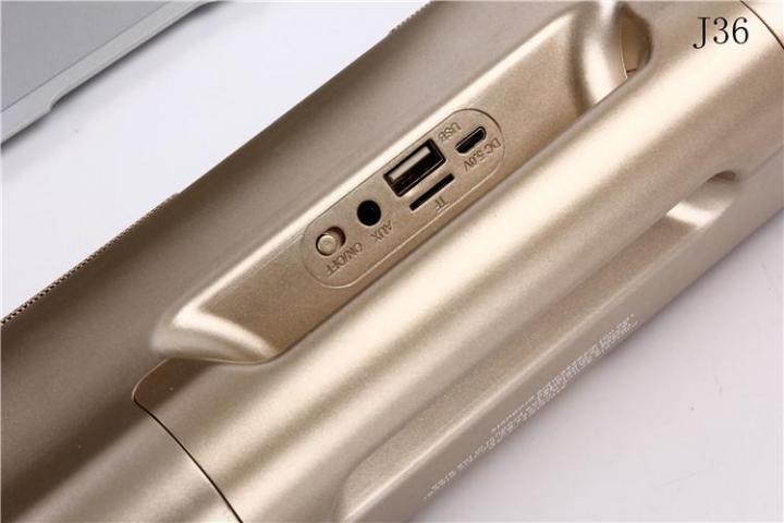 Портативна бездротова колонка J36 Bluetooth ∙ Переносна блютуз акустика - мініатюра 4
