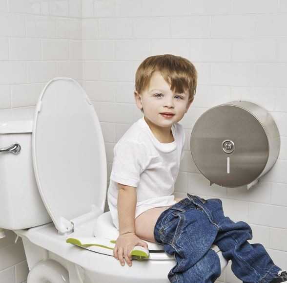 Дитячий дорожній горщик туалет OXO Tot 2-in-1 Go Potty for Travel | накладка на унітаз для дитини - мініатюра 4