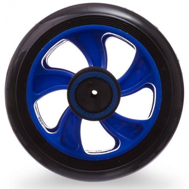 Ролик - тренажер для преса з килимком Double wheel Abs health abdomen round ∙ Гімнастичне спортивне фітнес колесо - мініатюра 4