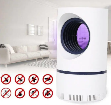 Електрична лампа - знищувач комарів та комах Mosquito Killer JB-666 Лампа-пастка від USB - мініатюра 4